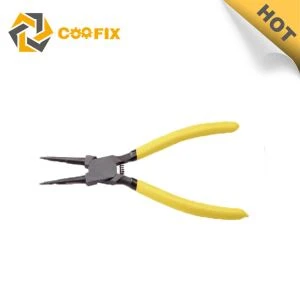 5 นิ้วการกล่องเหล็กอเมริกันตรงหัวเครื่องมือคีม Circlip ชนิด