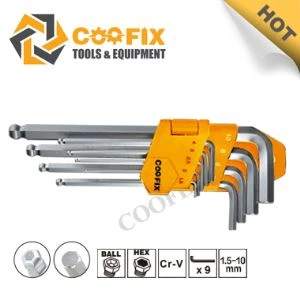 9PCS Ball Point Hex Key